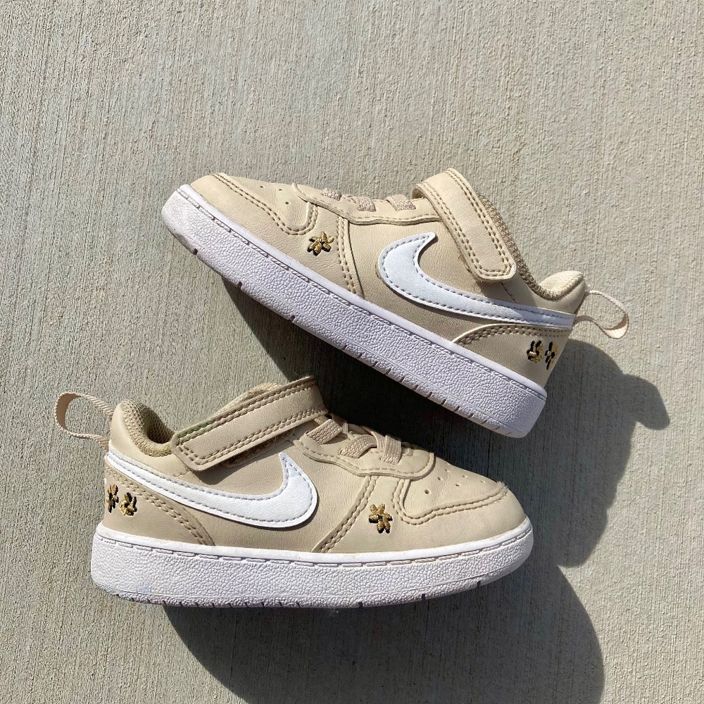 SOLD*********Nike Court Borough Low Recraft SE 'Embroidered Floral'